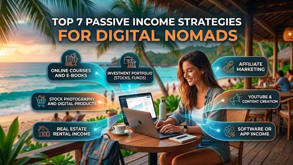 Top 7 Passive Income Strategies for Digital Nomads