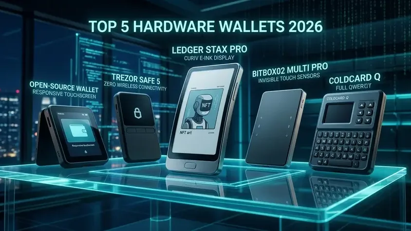 Top 5 Hardware Wallets for Securing Your Crypto in 2026: The Ultimate Guide