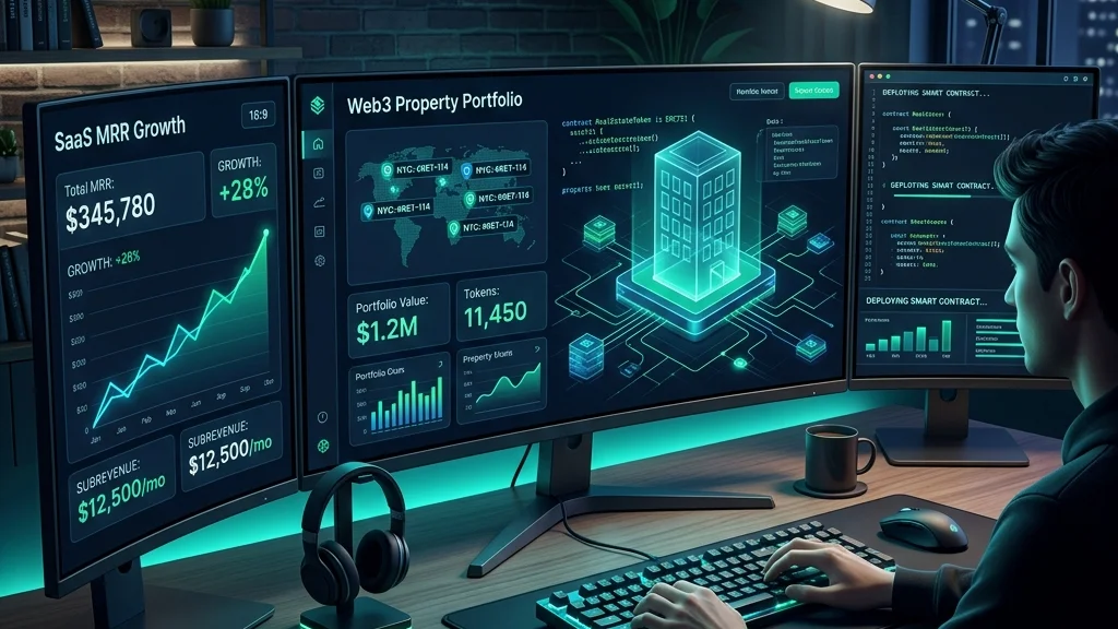 The Solopreneur Wealth Loop: Reinvesting SaaS Profits Into Tokenized Real-World Assets (RWAs)